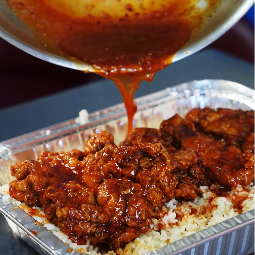 Charola #7 Korean Chicken