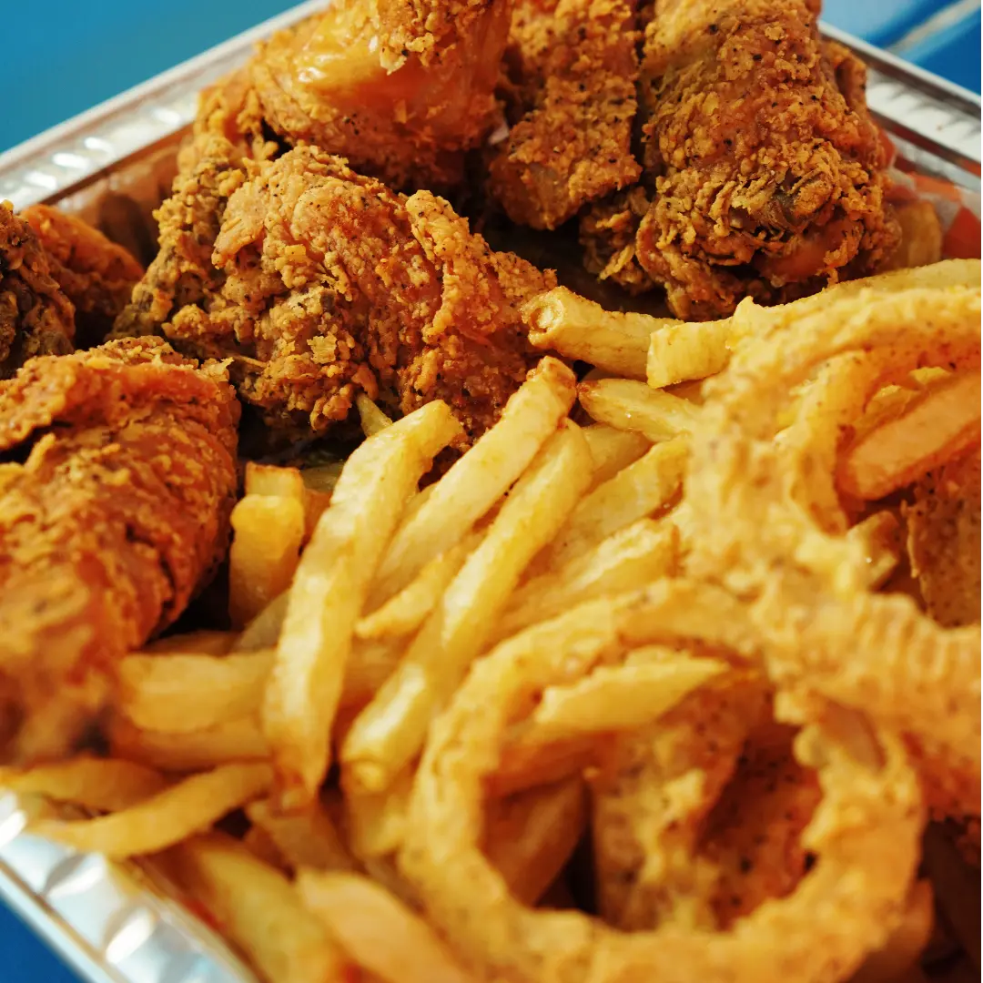 Charola #9 Pollo Frito